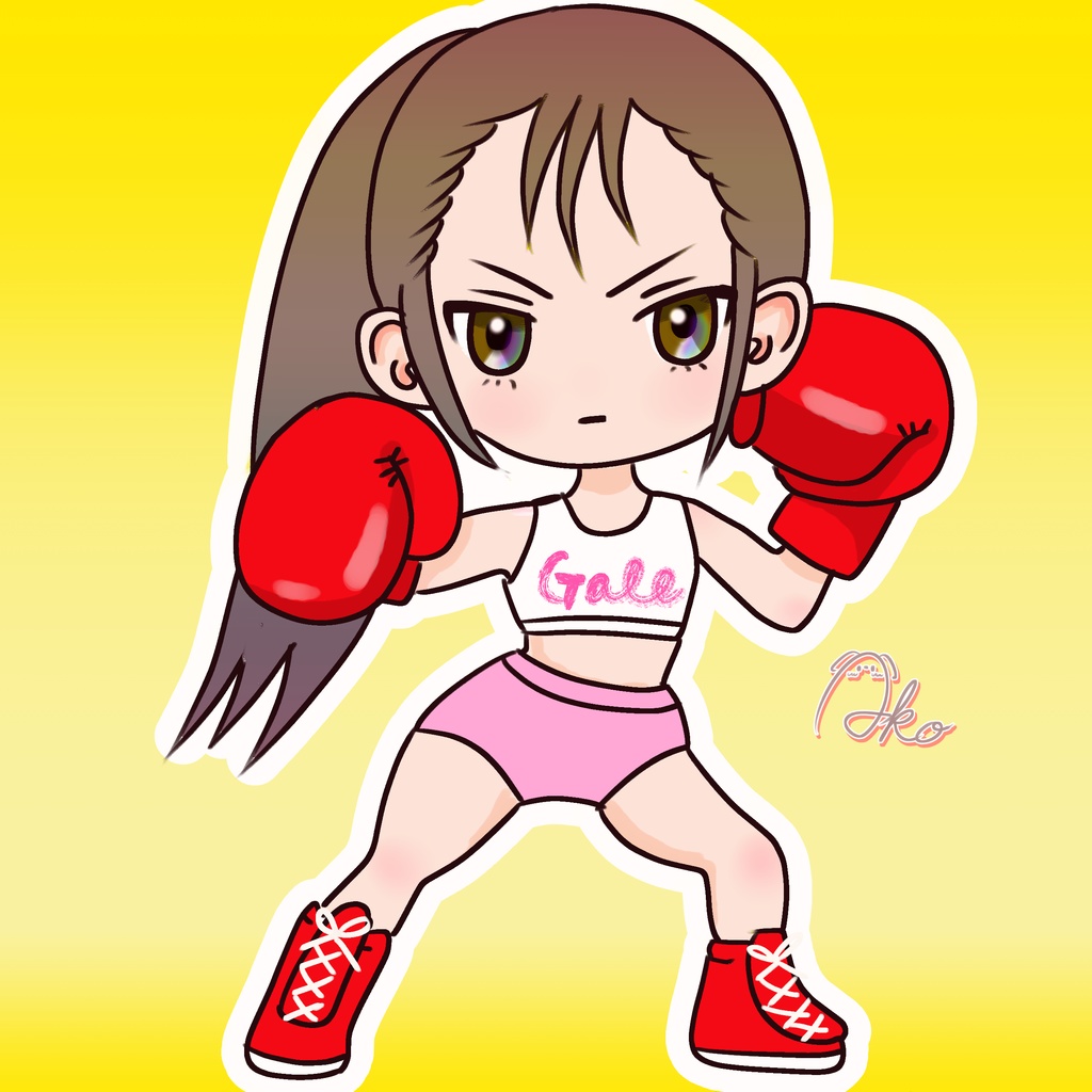 凛ちゃんマグネット　D