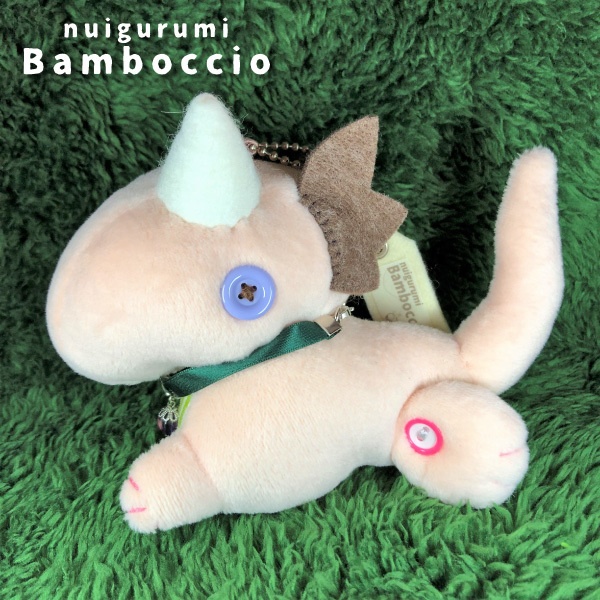 ミニぬいぐるみ] 桃色ドラゴン - ぬいぐるみ bamboccio - BOOTH