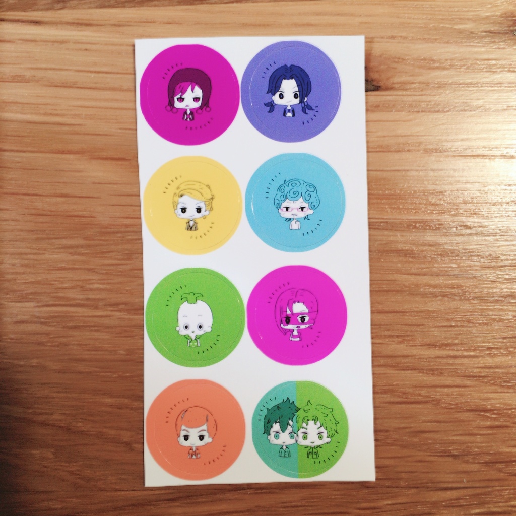 丸型シールシート