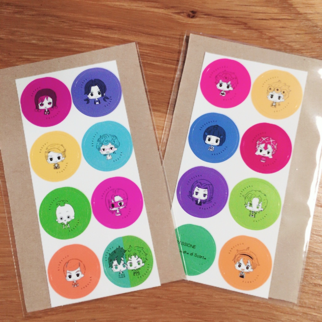 丸型シールシート