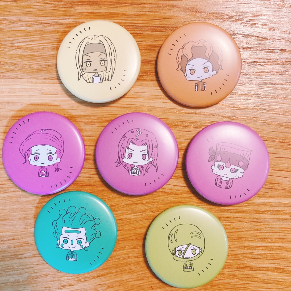 ボスチーム缶バッチ