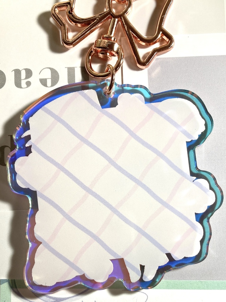 フランク&ショーン オーロラアクリルキーホルダー【匿名配送】