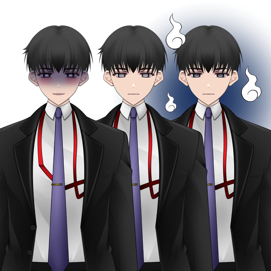 【汎用モデル】差分多数! 社畜サラリーマン 男性モデル【VTS】