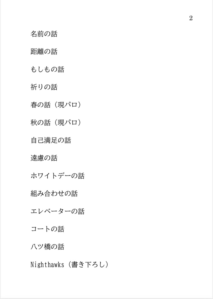 Nighthawks 【FGO・一ぐだ】