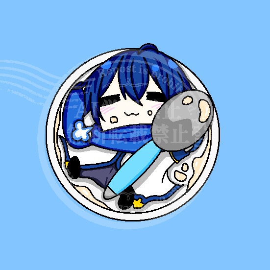 KAITOふわふわクッションキーホルダー