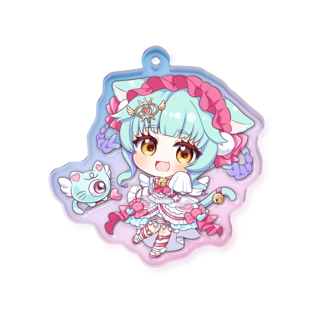 レニエル・ポポミュSDオーロラアクキー50mm*50mm