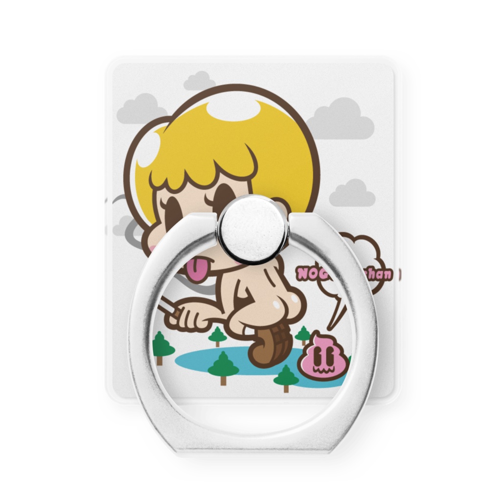 らくがき。~のぐそちゃん~スマホリング