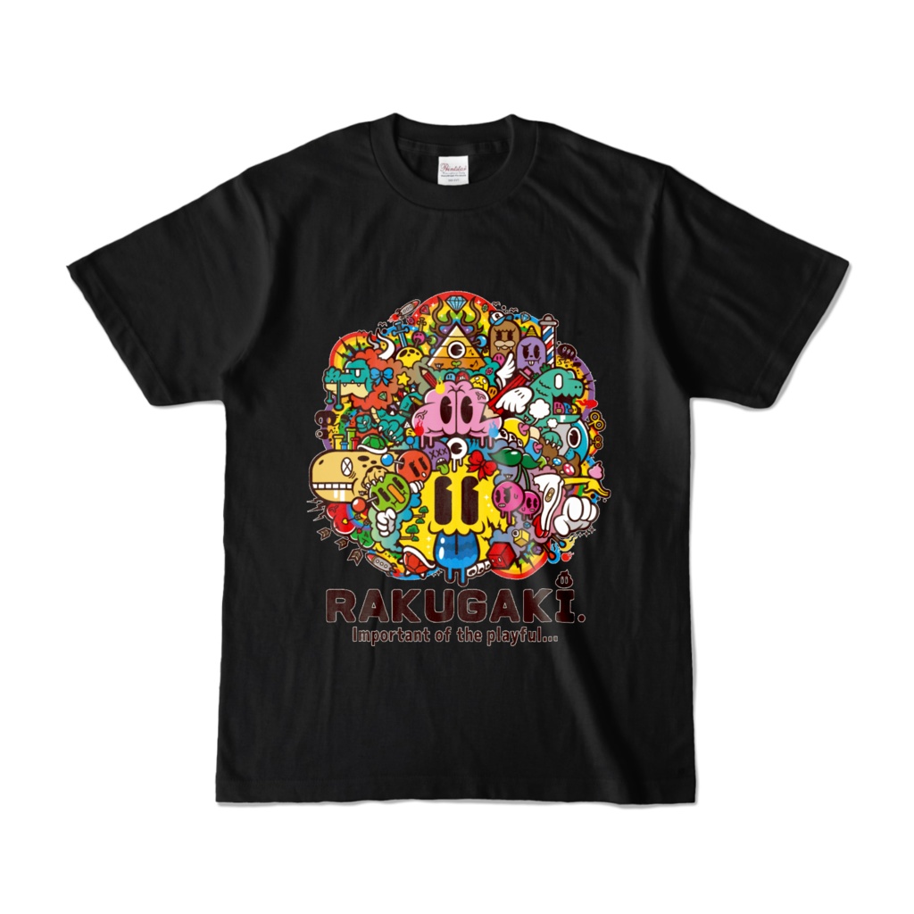 ハッピーマークン公式ラクガキTシャツ