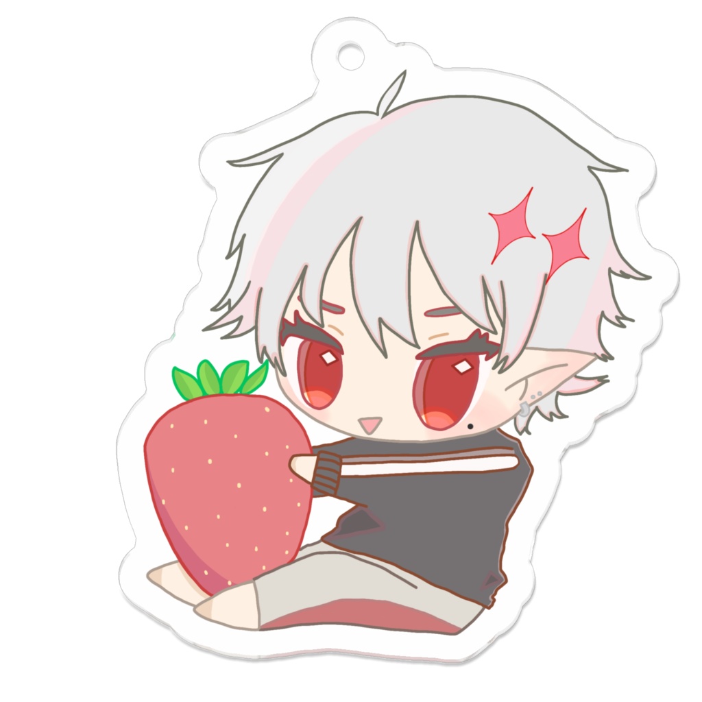 葛葉　アクリルキーホルダー（いちご）【】非公式【】