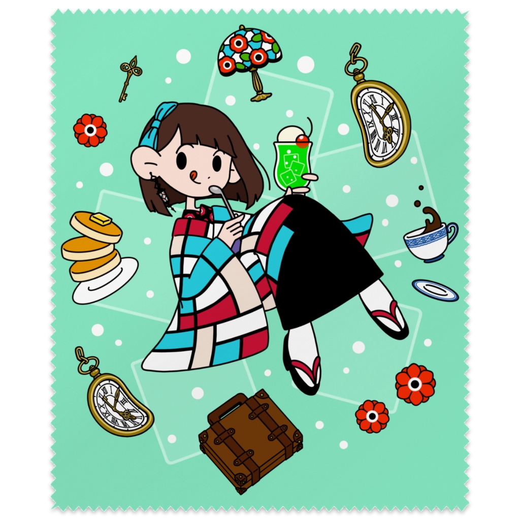 2周年記念メガネ拭き