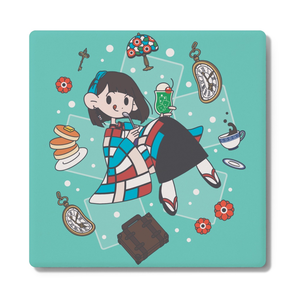 2周年記念コースター