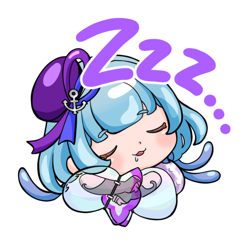 SD想良ステッカー_sleep