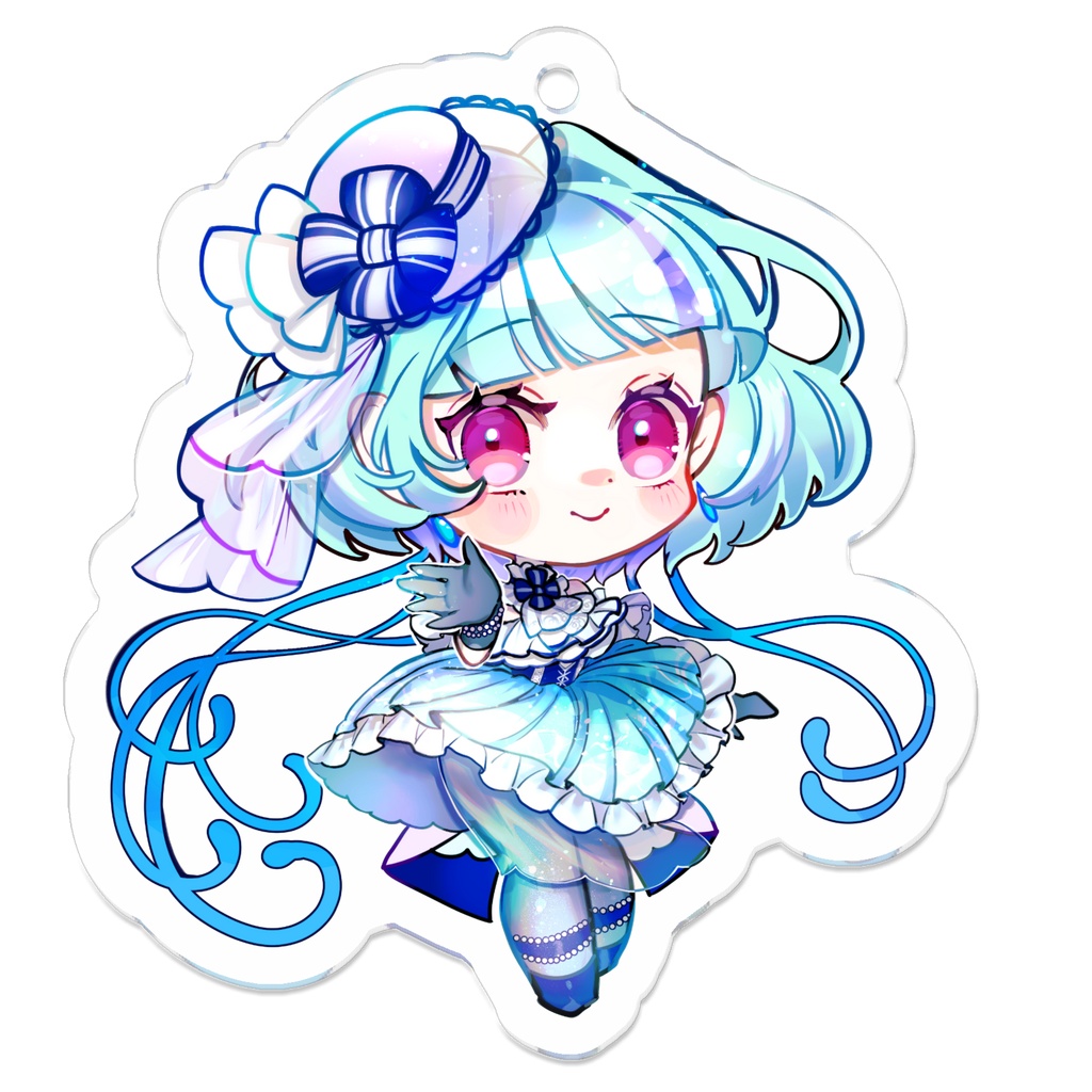 想良_Spring衣装ミニキャラアクリルキーホルダー