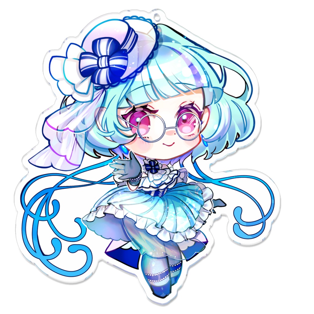 想良_Spring衣装ミニキャラアクリルキーホルダー