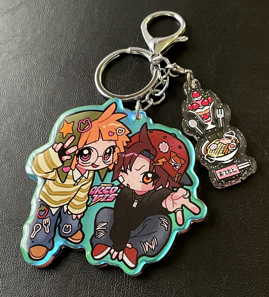 アルコヴィス⚡オーロラアクリルキーホルダーセット-COMITIA157ver-