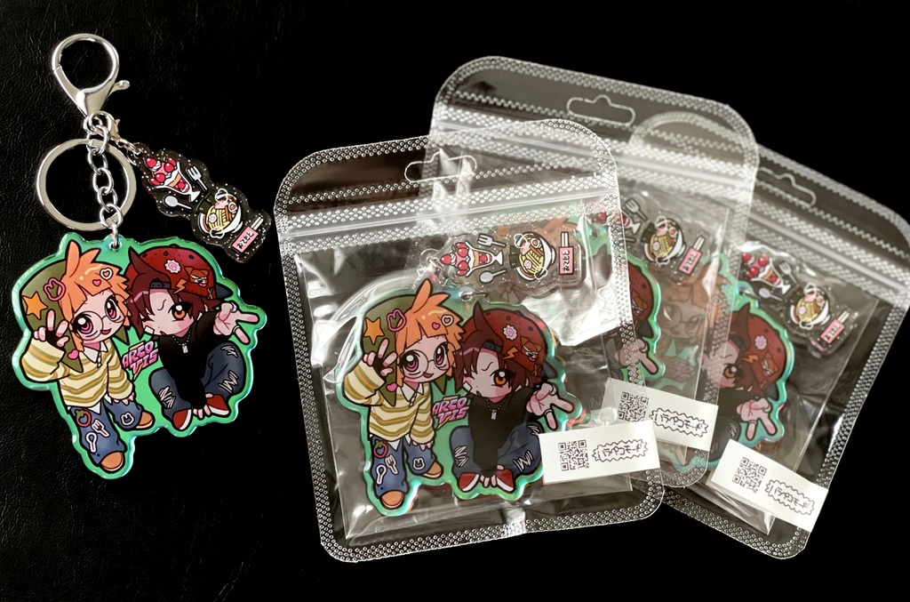 アルコヴィス⚡オーロラアクリルキーホルダーセット-COMITIA157ver-