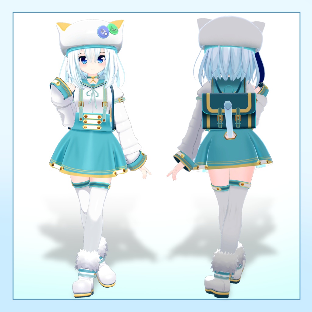[オリジナル3Dモデル]クローネ/Khrone　ver1.2a - みさくらやさん - 2/5