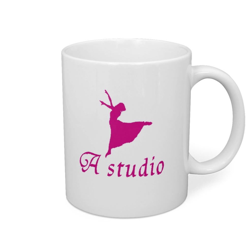 オリジナルマグカップ ピンク