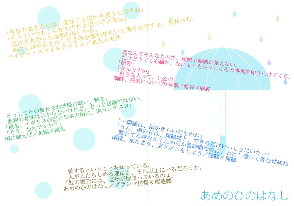 あめのひのはなし