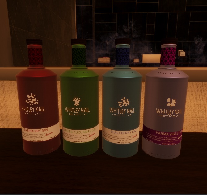 カラフルなクラフトジン