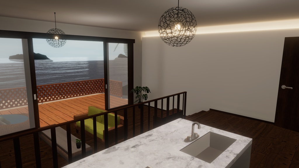 【VRC想定ワールド】SummerRoom-SSS