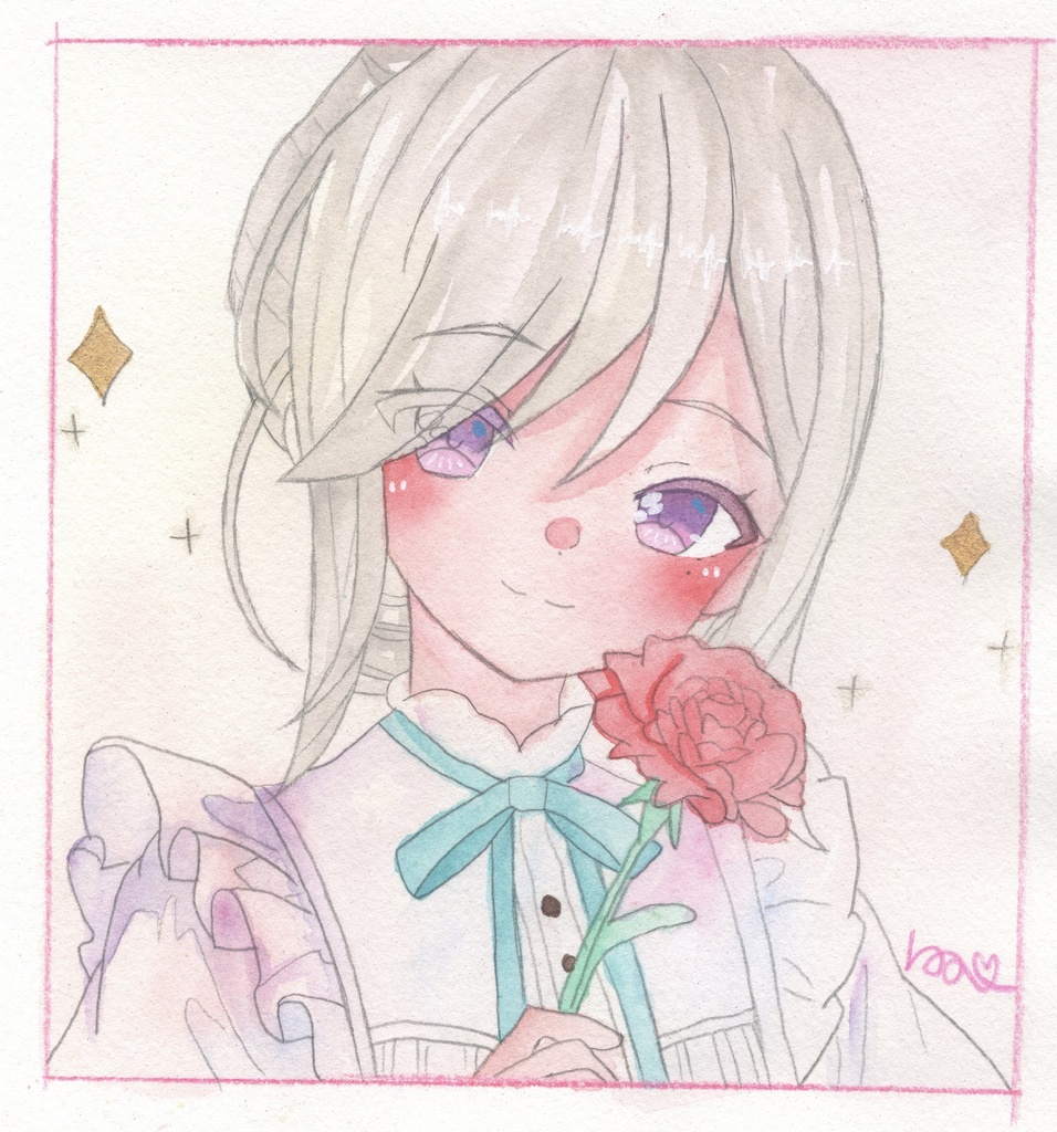【バラ】（沙季）新作原画