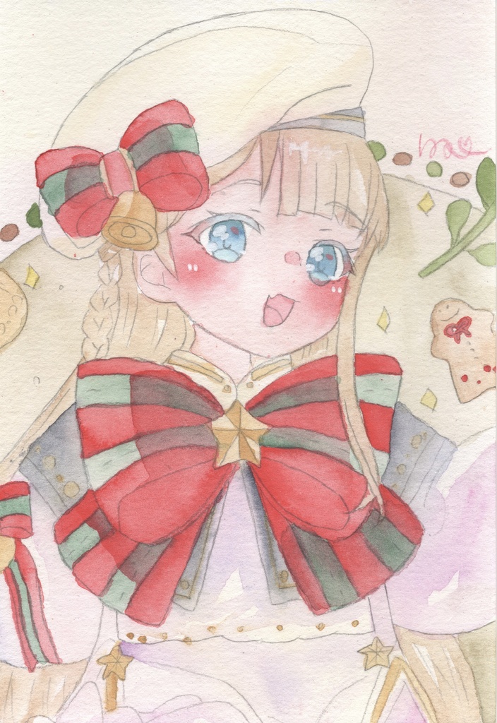 【クリスマス】（すず）原画