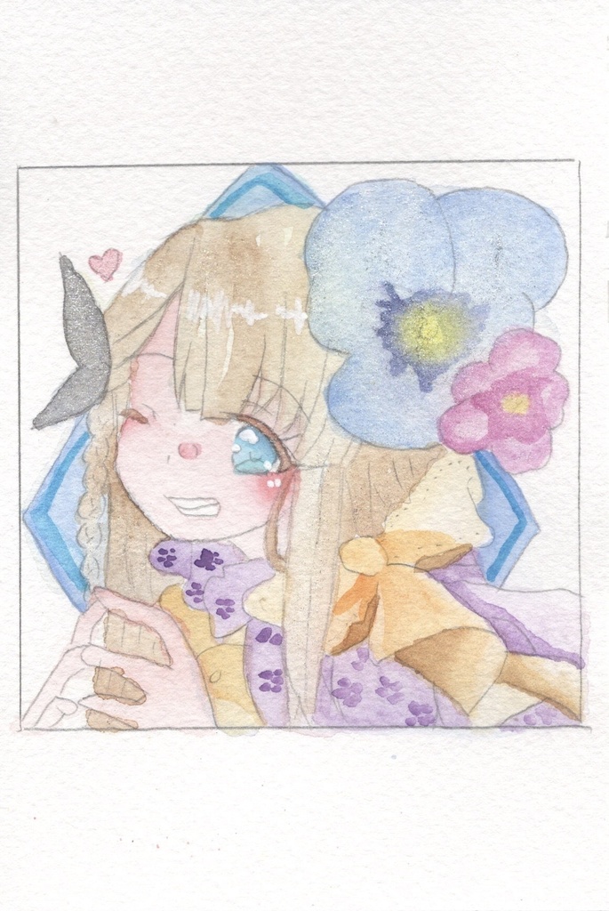 【パンジー】（すず）原画