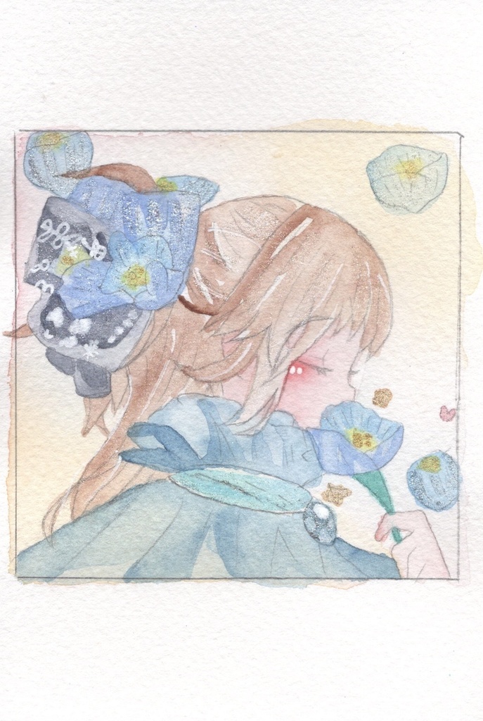 【ネモフィラ】（芽衣）原画