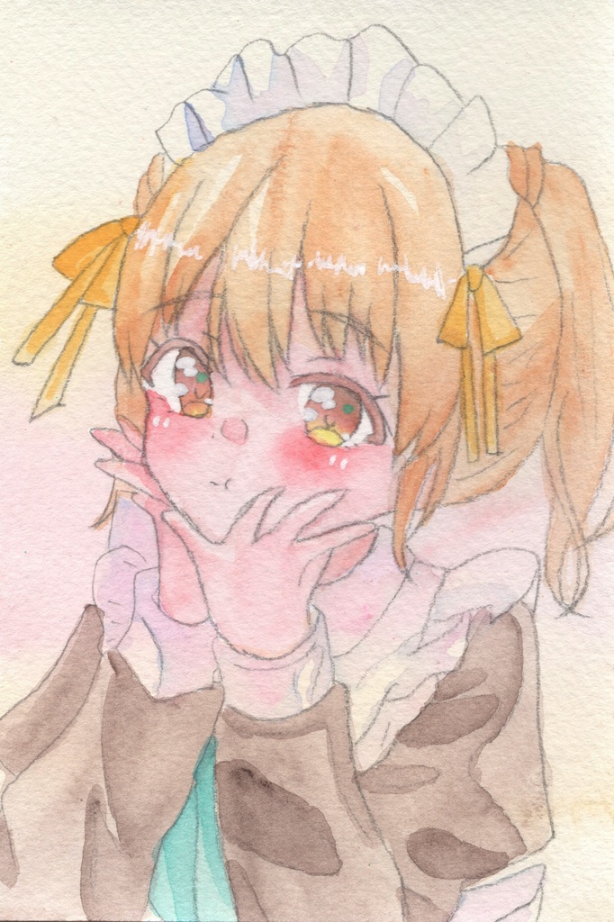 【メイド（1）】（さくら）原画