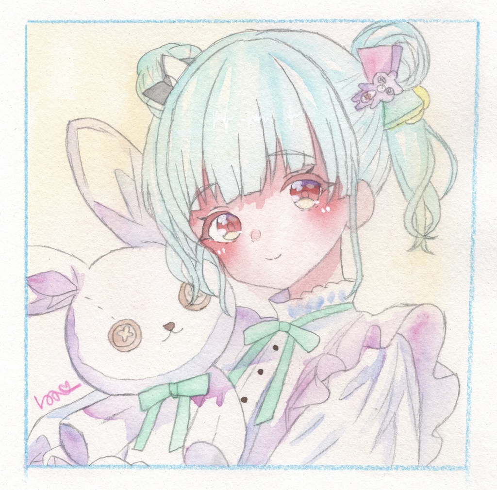 【🐰】（雫）新作原画