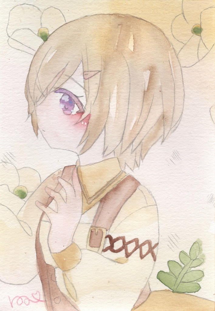 【✿】（千紗）原画