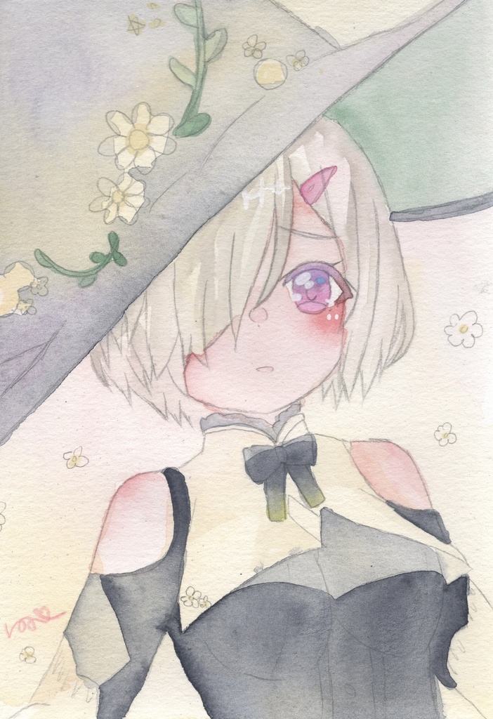 【魔女っ子】（千紗）原画
