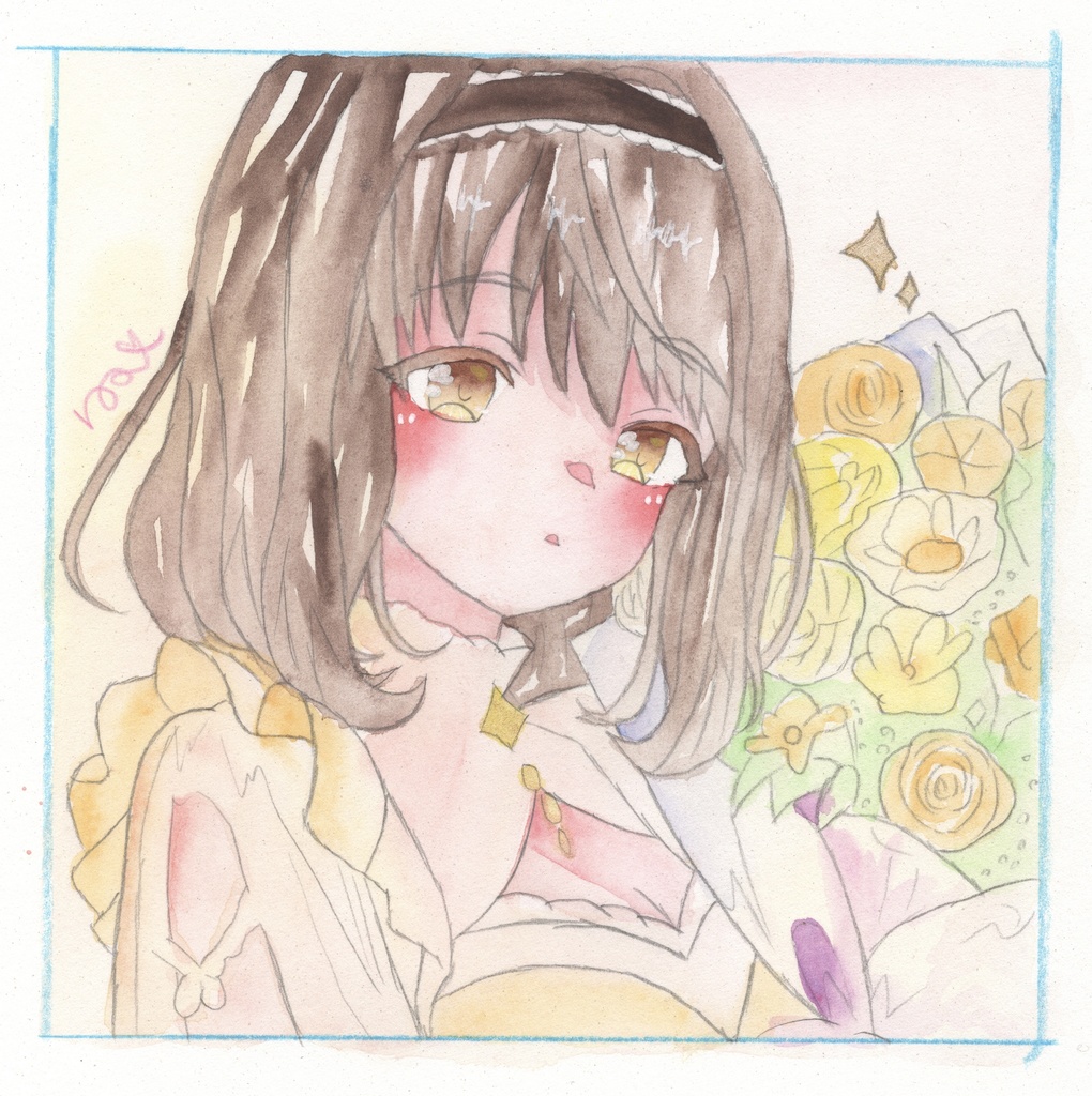 【✿】（遙子）新作原画