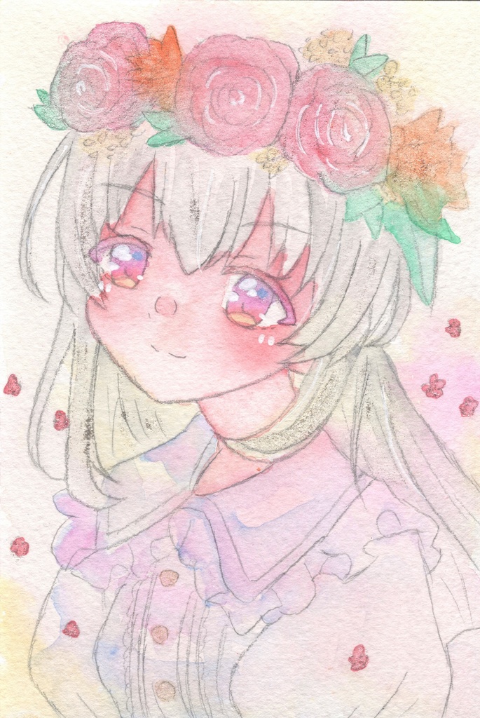 【✿】（瑠依）原画