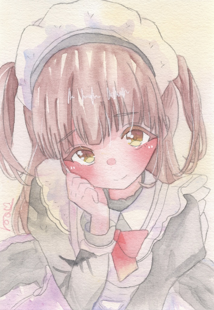 【メイド（2）】（優）原画