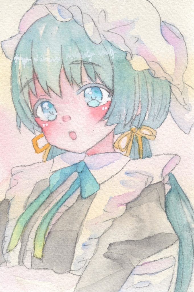 【メイド（1）】（すみれ）原画