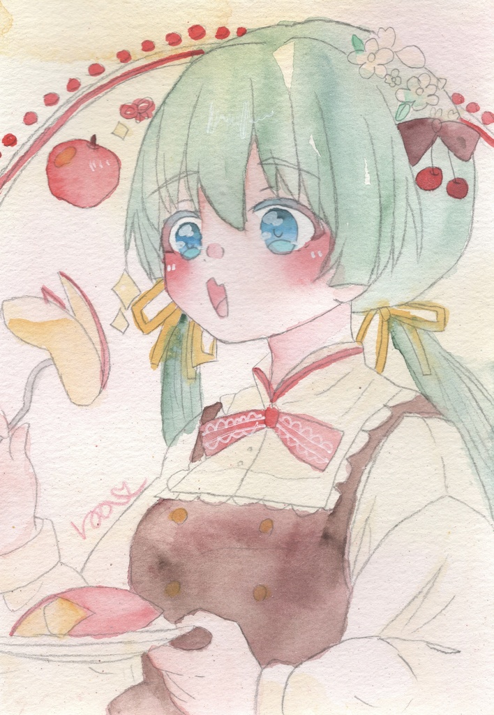 【🍎】（すみれ）原画