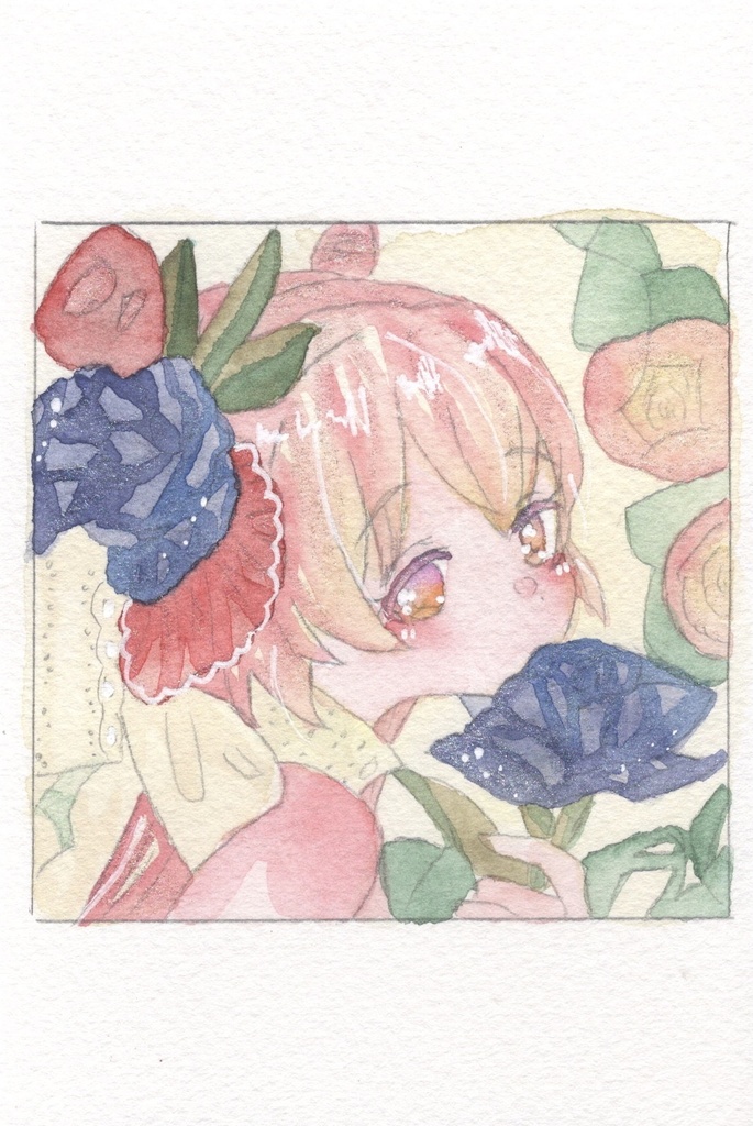 【✿（2）】（こころ）原画