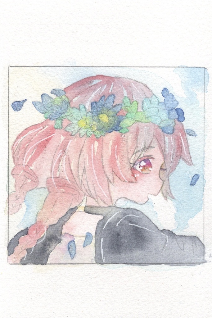 【✿（3）】（こころ）原画