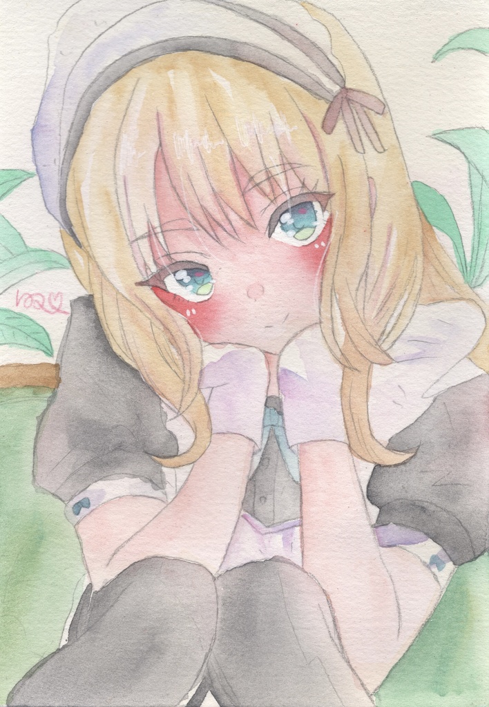 【メイド】（fran）原画
