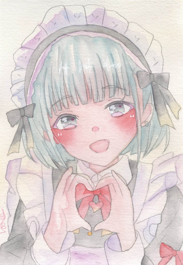 【メイド（3）】（kana）原画