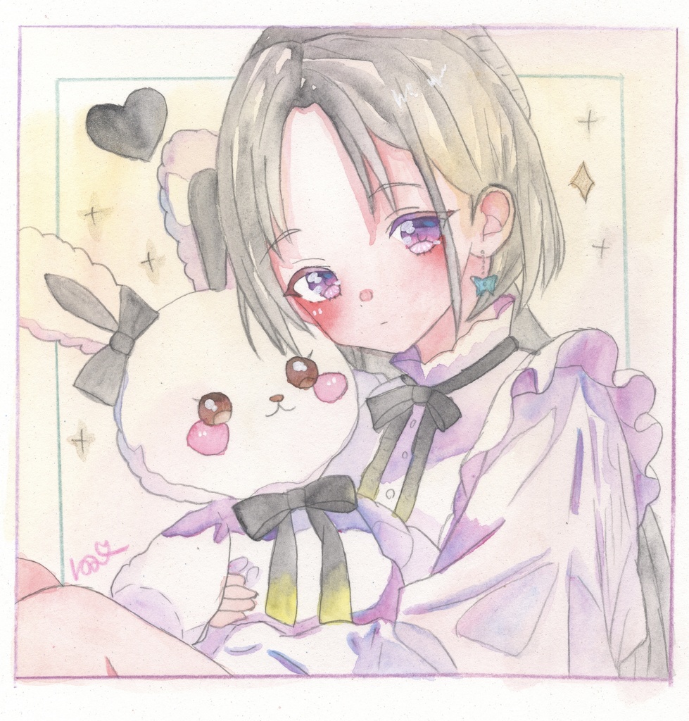 【🐰】（miho）新作原画