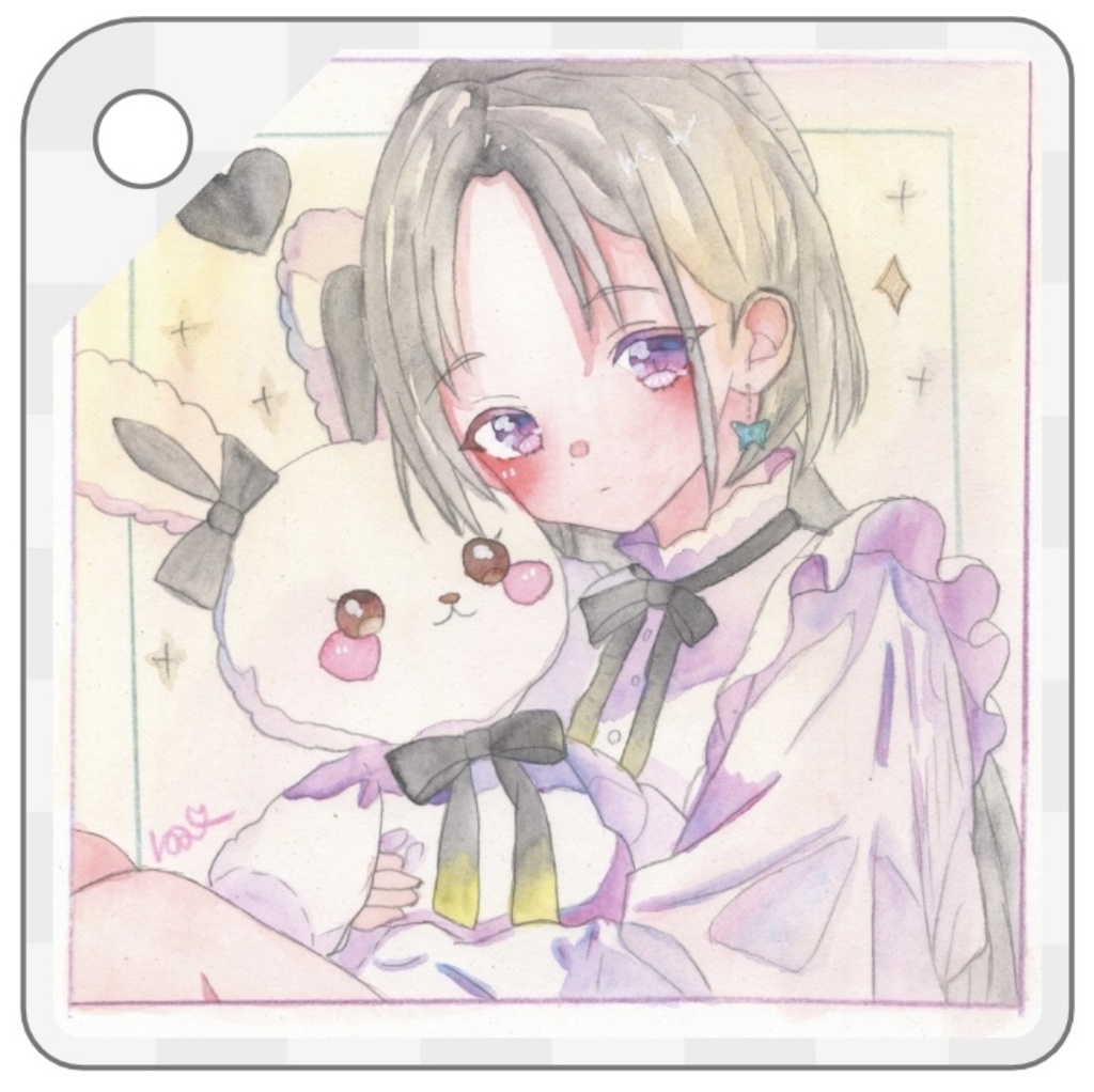 世界にひとつだけのアクキー（miho）