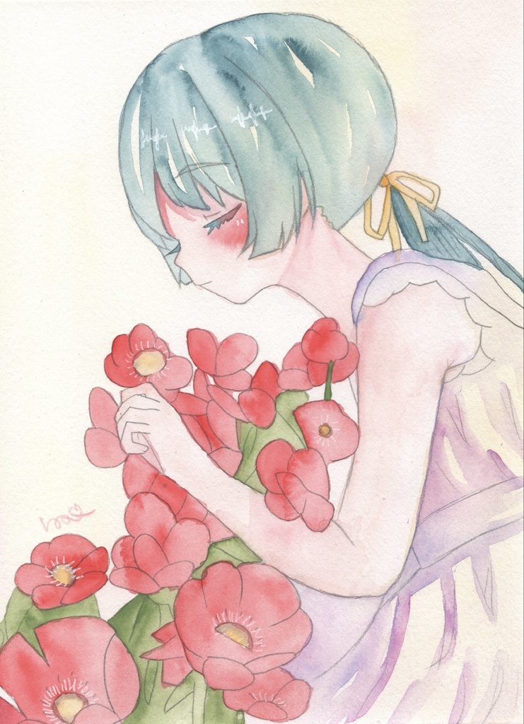 原画【fleur✿photo】すみれ（1）