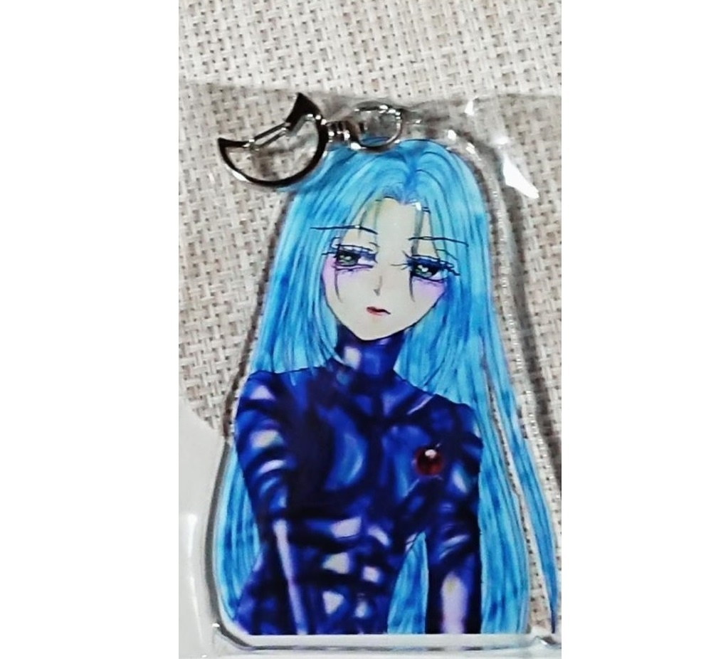 レッチェのアクリルキーホルダー。