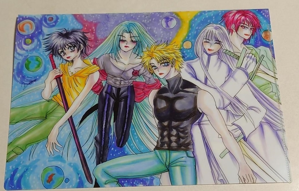 【A4】SECHS(ゼックス)1のクリアファイル。