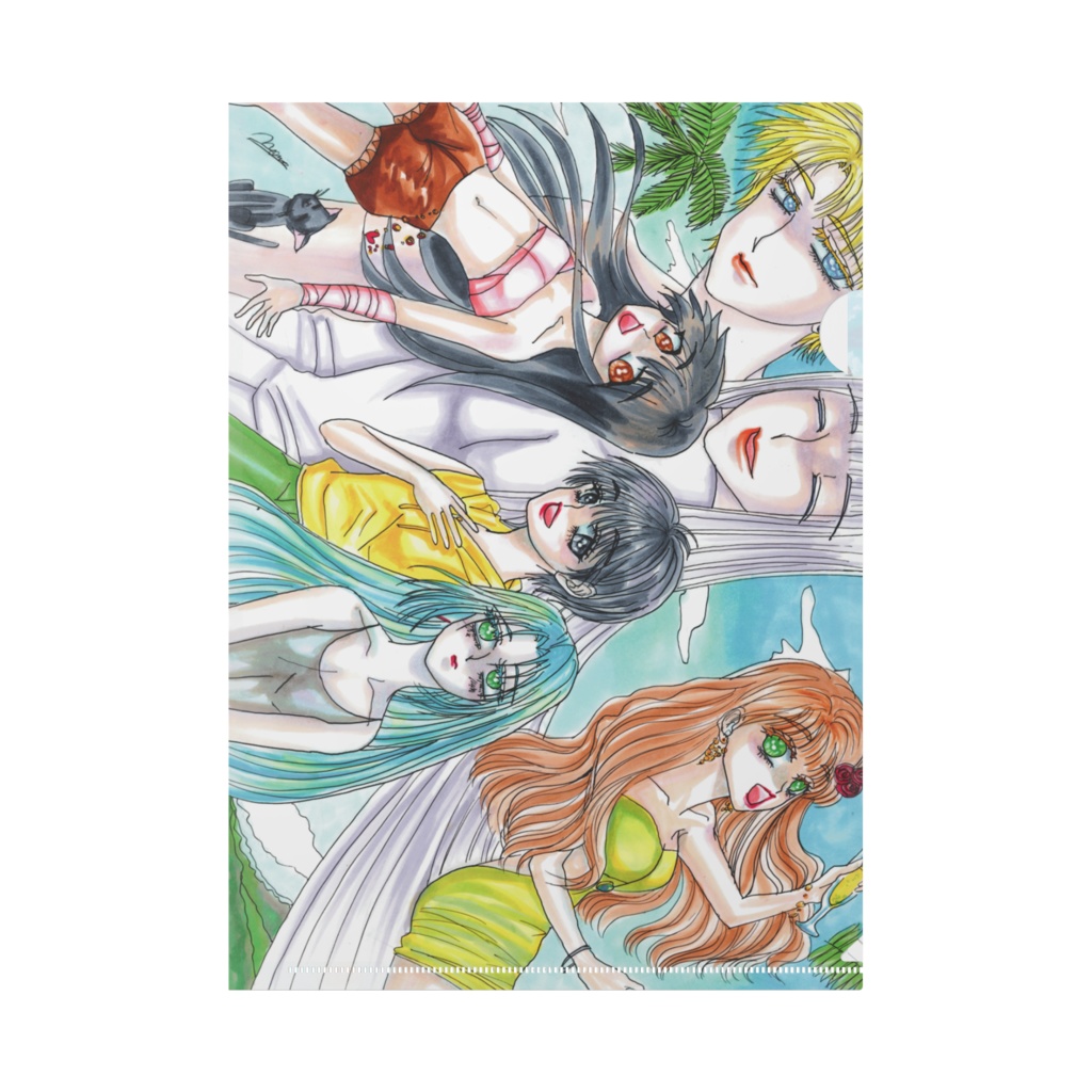 【A4】SECHS(ゼックス)1のクリアファイル。