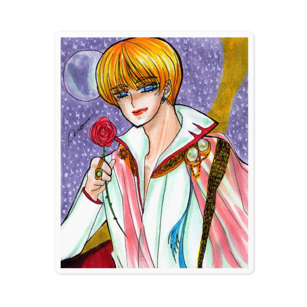 『DEaR HEART』『SECHS(ゼックス)1』*カルテアの君のステッカー。