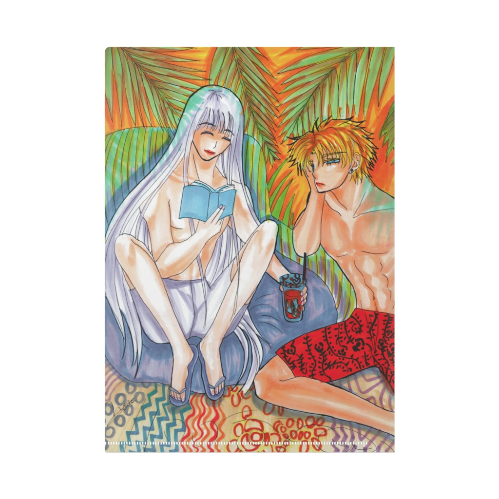 【A4】SECHS(ゼックス)1のクリアファイル。